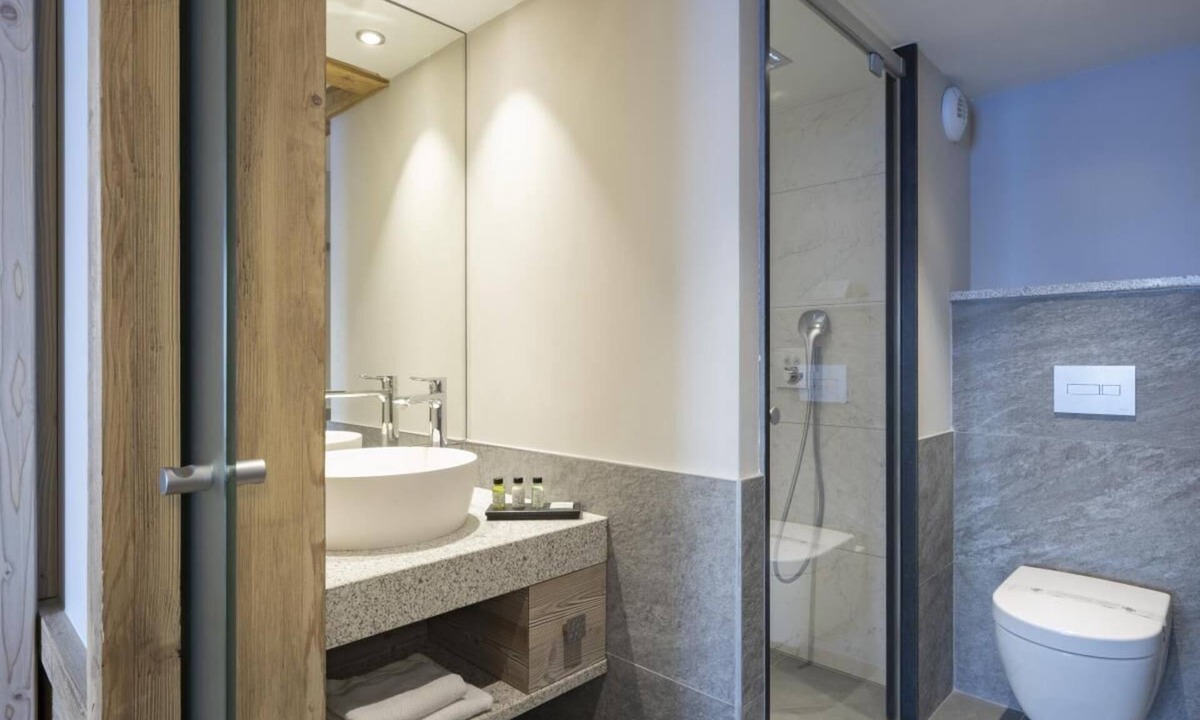Les Houches Apartment | Wifi, view mountain, fitness, swimming pool, sauna, hammam, balcony, parking, tv, ski locker, 55m²