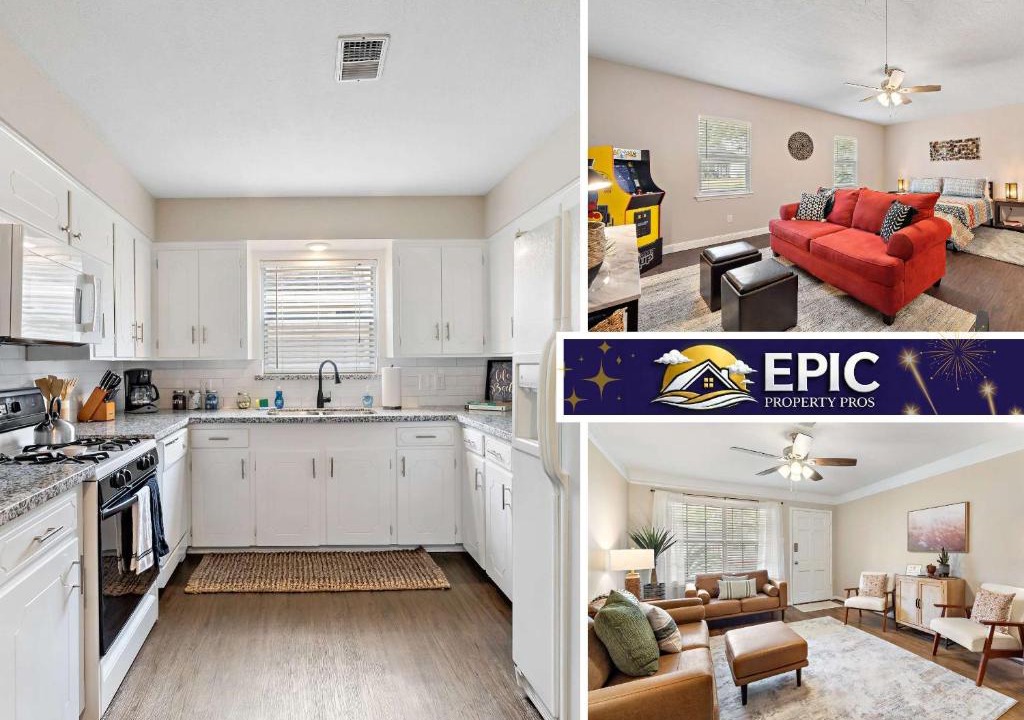 Deer Park House | with Arcade and Covered Patio Sleep 9 in this 4 Bedroom 2 Bath Home 5 star host Deer Park TX