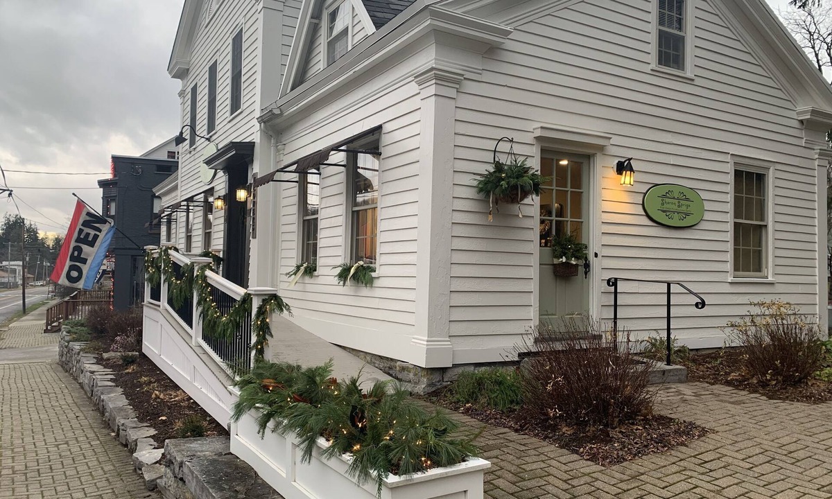 Town of Sharon Apartment | Within walking distance of shops & restaurants in historic Sharon Springs
