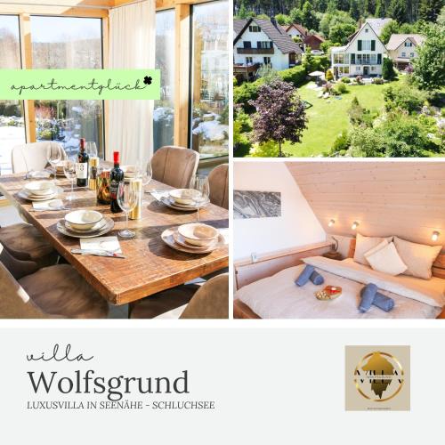 Schluchsee House | Wolfsgrund Villa und/oder Apartment - Luxus in Seenähe mit tollem Garten