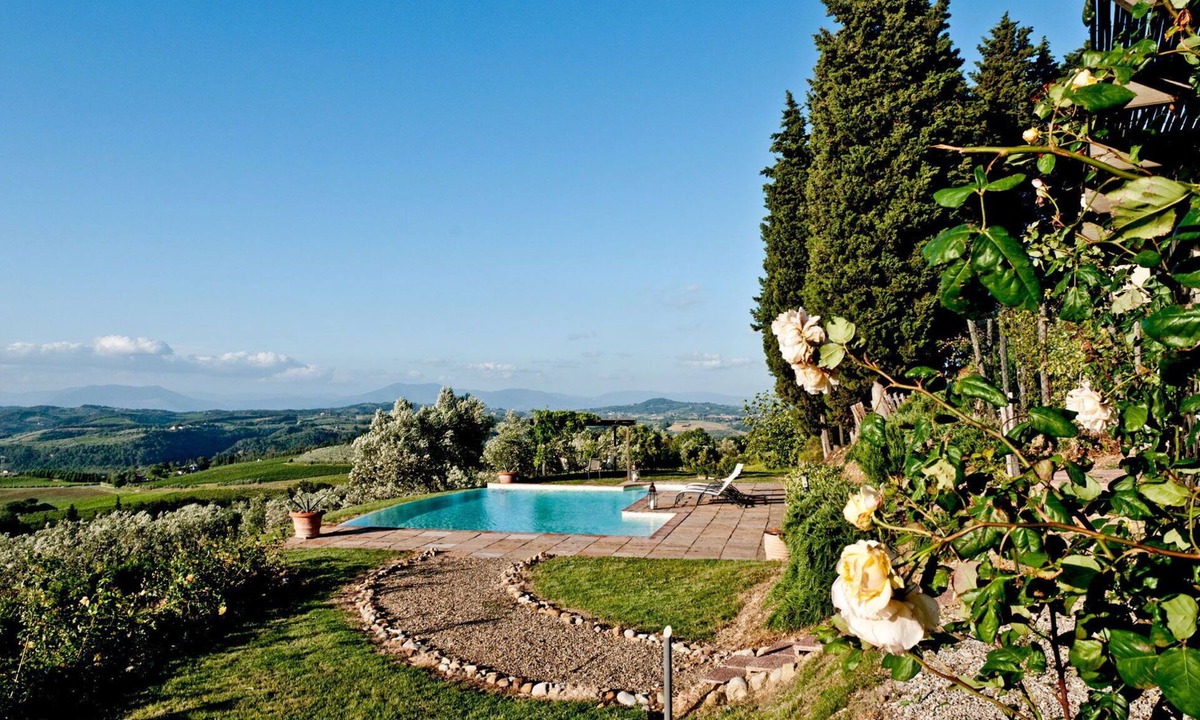 Montelupo Fiorentino Villa | Wonderful private villa for 6 people with A/C, WIFI, private pool, TV, patio and panoramic view