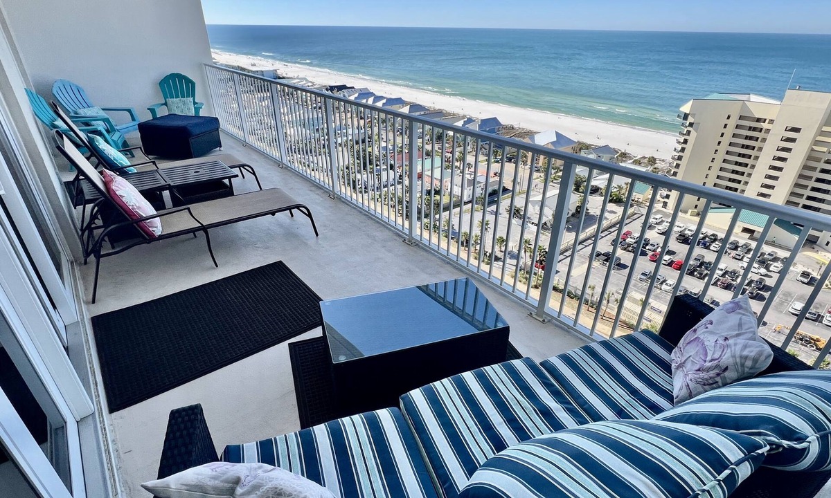 Panama City Beach Condo | WOW! Loaded Family Condo; 17 Floor Gulf View-EZ walk to Beach #SkyHighBeachVibes