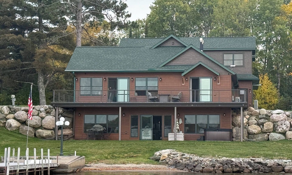 Tower House | Wow! Waterfront Shoreline Home on Lake Vermilion near Giants Ridge Ski Resort