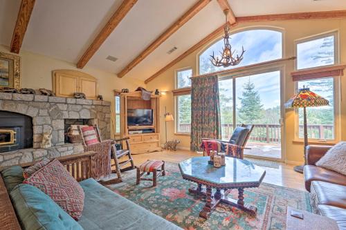 Lake Arrowhead House | Wraparound Deck: Woodland Cabin in Lake Arrowhead