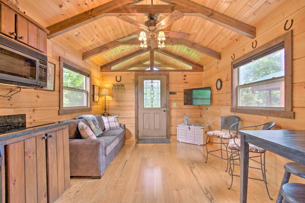 Mill Spring House | Year-Round Adventure! Rustic Cabin in Mill Spring