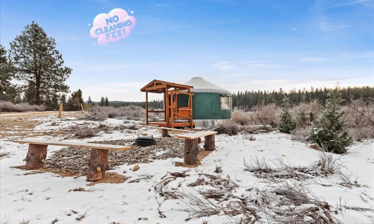 Idaho City RV Rental | Yurt 1 - The Prospector