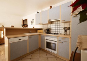 100m from shops, 2nd floor, balcony, ski locker, 48m², Valloire