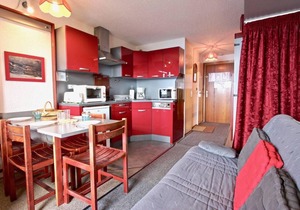 12nd floor, balcony, tv, 21m², Chamrousse