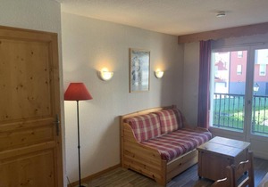 1st floor, swimming pool, balcony, tv, ski locker, 38m², Saint Gervais