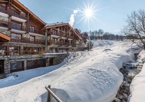 200m from resort center, 1st floor, view ski slopes, fitness, swimming pool, sauna, hammam, terrace