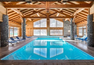 200m from resort center, fitness, swimming pool, terrace, balcony, tv, ski locker, 50-55m²