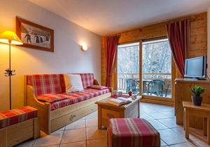 200m from resort center, fitness, swimming pool, terrace, balcony, tv, ski locker, 70-73m²