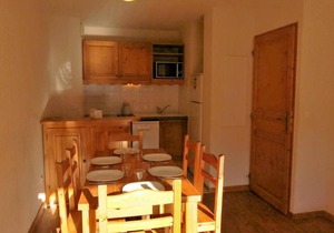 2nd floor, swimming pool, balcony, tv, ski locker, 38m², Saint Gervais