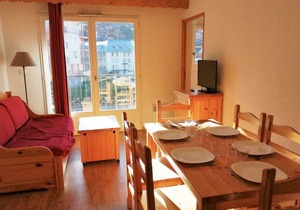 2nd floor, swimming pool, balcony, tv, ski locker, 38m², Saint Gervais