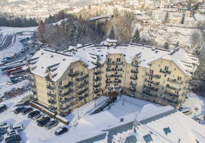 4th floor, swimming pool, balcony, tv, ski locker, 45m², Saint Gervais