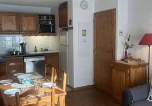 4th floor, swimming pool, balcony, tv, ski locker, 38m², Saint Gervais
