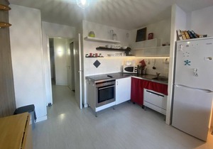 50m from resort center, 3rd floor, balcony, parking, tv, ski locker, 30m², La Tania