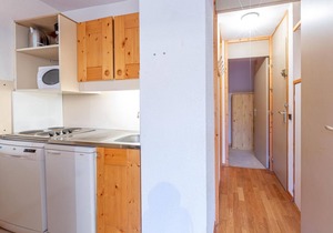 6th floor, view mountain, balcony, ski locker, 28m², Valmorel