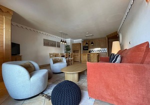 Apartment for 6 with pool, spa, parking - Ski-in/Ski-out