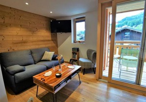 Appartement moderne aux Gets, 2 chambres, garage, services inclus - FR-1-598-93