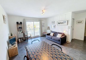 Appartement moderne centre-ville, 600m plage, résidence sécurisée, parking - FR-1-361-368
