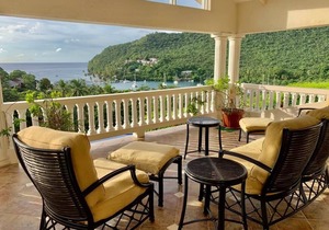 Ashiana in Marigot Bay by Personal Villas - Magnificent Infinity Pool