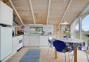 Beach front home in Hvide Sande with sauna