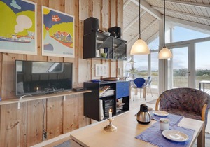 Beach front home in Hvide Sande with sauna