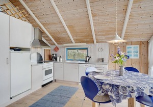 Beach front home in Hvide Sande with sauna