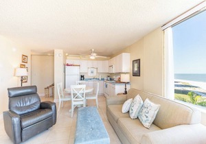 Beachfront Condo At Bargain Price! Resort Heated Pool! Tennis Courts! Million Dollar View!