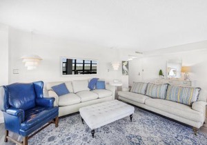 Beachfront condo with pool and wraparound balcony