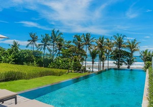 Beachfront2, 3 Bedroom Villa, Car+Driver, Cemagi;