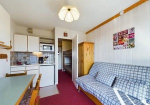 Charmant Studio 2/4 pers, centre-station, balcon sud, proche des pistes, parking inclus - FR-1-398-574