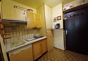 Charming 2-room apartment with balcony and parking in Col du Corbier