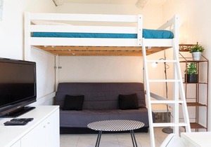 Chez Dominique - Studio 2-4pers centre Antibes Fourmilliere 1er