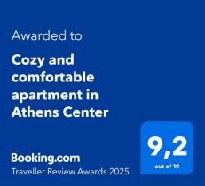 Cozy and comfortable apartment in Athens Center