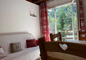 Cozy chalet-style apartment in Pra-Loup, 4 guests