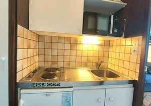 Cozy studio for 2 with direct slope access in Plagne Centre