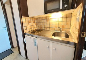 Cozy studio for 2 with direct slope access in Plagne Centre