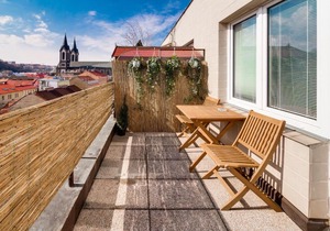 Deluxe rooftop studio Karlin