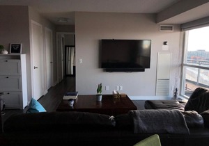 Downtown near Exhibition 2BR+2BA w/ large balcony