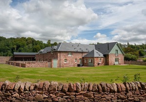 DRYBURGH STEADING ONE - by the River Tweed at Dryburgh, sleeping 4
