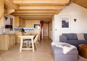 Duplex 3 pièces, 4 pers., parking, ski-in/ski-out - FR-1-398-624