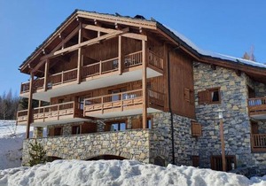 Duplex 3 pièces, 4 pers., parking, ski-in/ski-out - FR-1-398-624