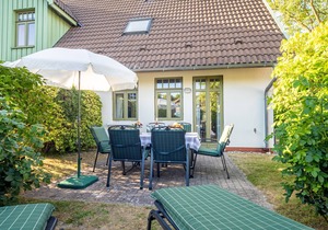 End terraced house Buchenhof 2a in the Baltic seaside resort of Wustrow