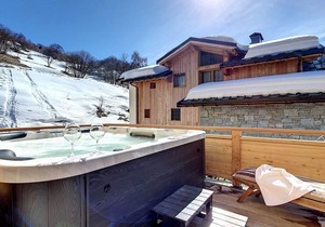 Luxury chalet with spa and sauna in Bettaix - 12 pax