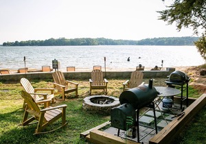 Lakefront Property Two Bedroom Cabin #32 at Long Cove Resort by RedAwning