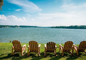 Lakefront Property Two Bedroom Tiny Home #33 at Long Cove Resort by RedAwning
