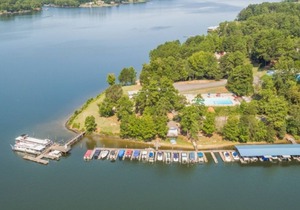 Lakefront Property Two Bedroom Tiny Home #33 at Long Cove Resort by RedAwning