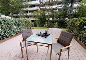 Luxury apartment 0.14 with terrace & parking space - close to the beach in Timmendorfer Strand